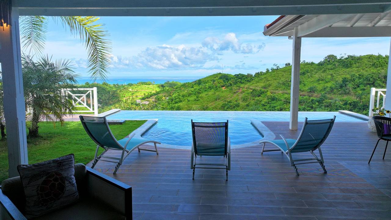Villa moderna con vista al mar en Cosón 8