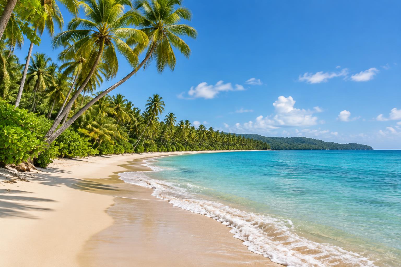 Playa Cosón in Las Terrenas, Dominican Republic